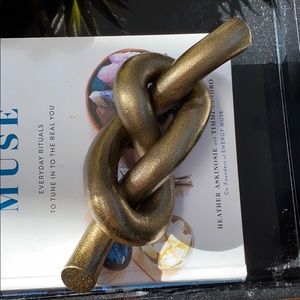 Studio McGee knotted decorative object